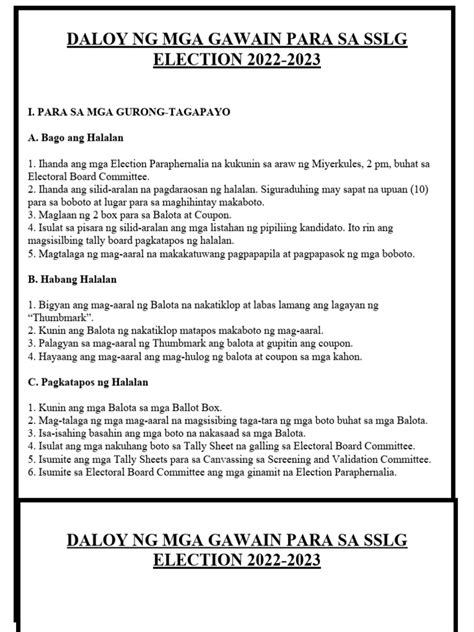 sslg election